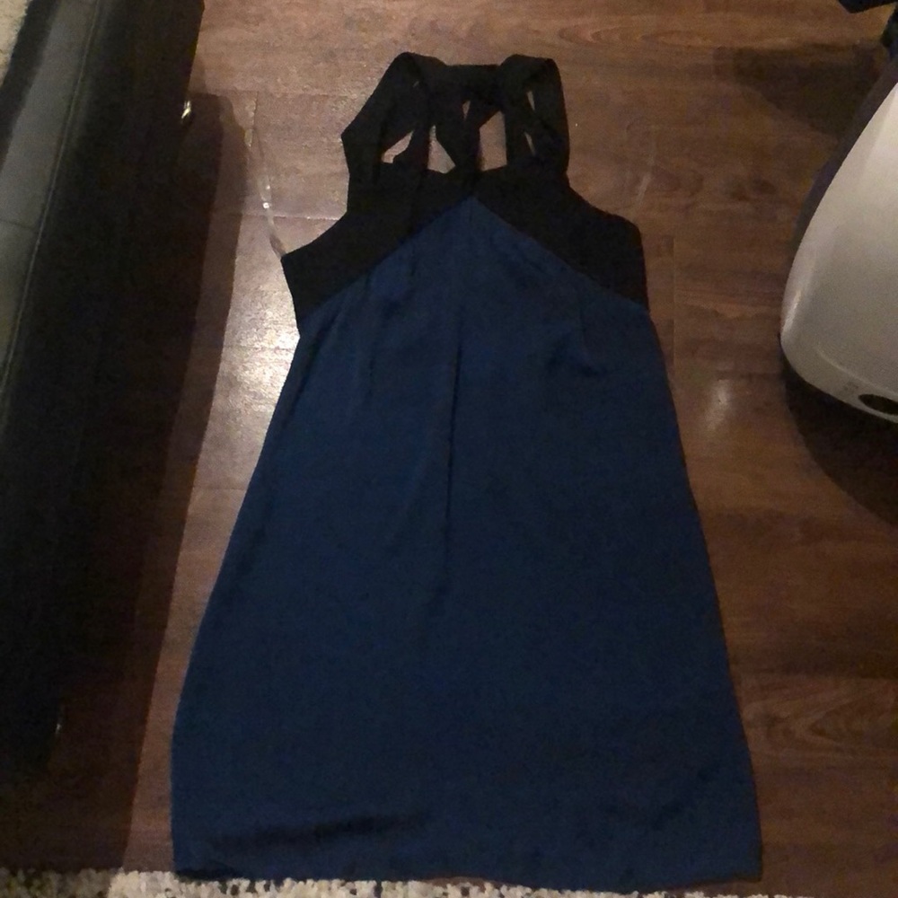 Copine Black and navy dress